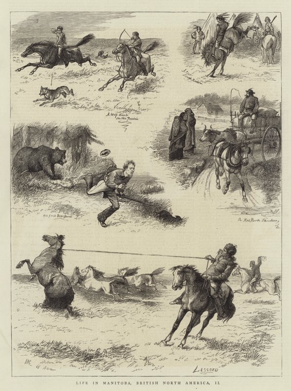 Life in Manitoba, British North America, II by William Ralston