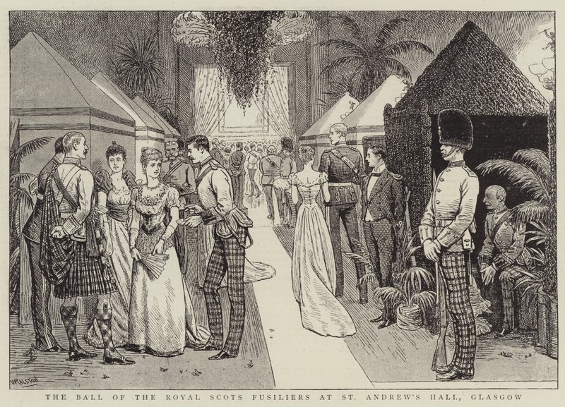 The Ball of the Royal Scots Fusiliers at St. Andrew