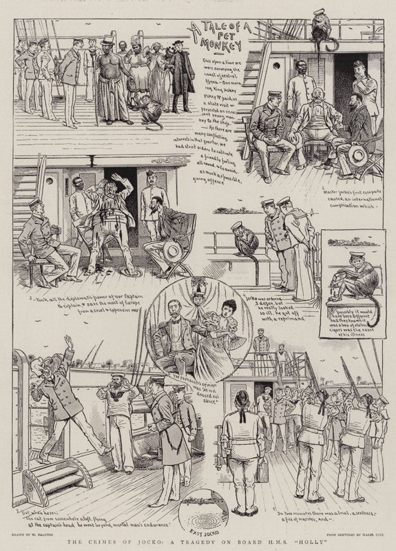 The Crimes of Jocko, a Tragedy on Board HMS Holly by William Ralston