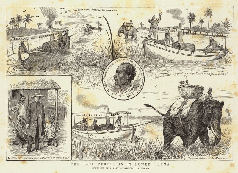 The Late Rebellion in Lower Burma by William Ralston
