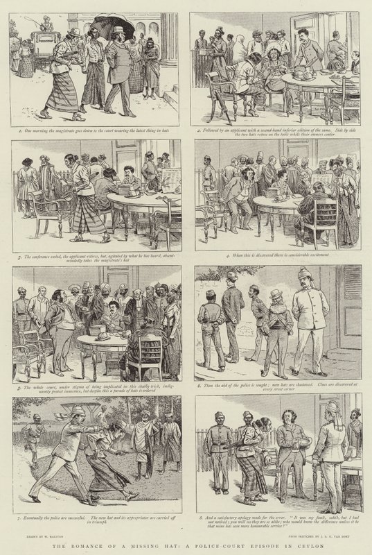 The Romance of a Missing Hat, a Police-Court Episode in Ceylon by William Ralston