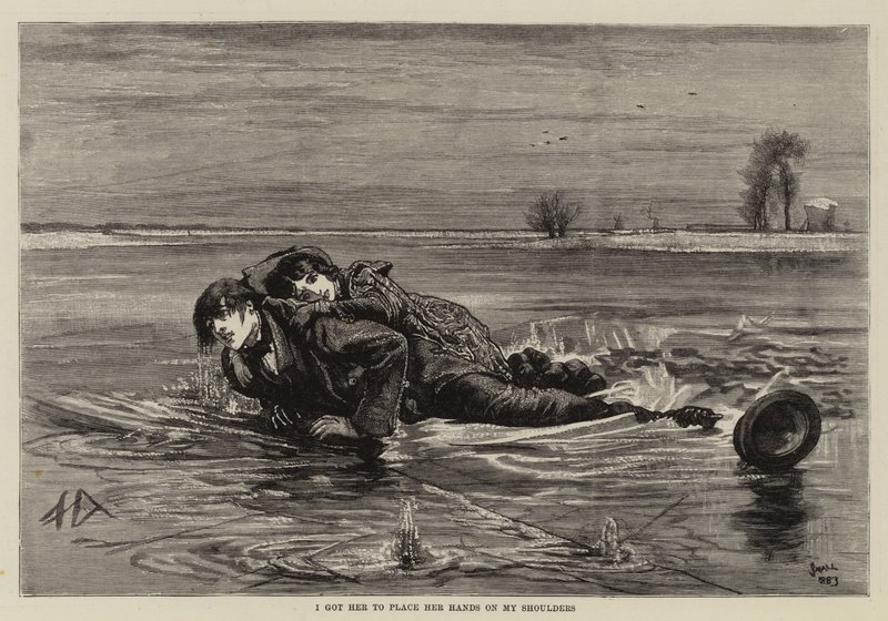 Illustration for Thirlby Hall by William Small