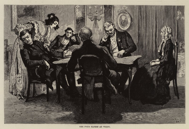 Illustration for Thirlby Hall, by W E Norris by William Small