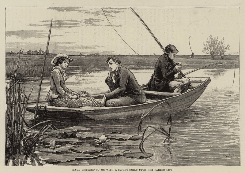 Illustration for Thirlby Hall, by W E Norris by William Small