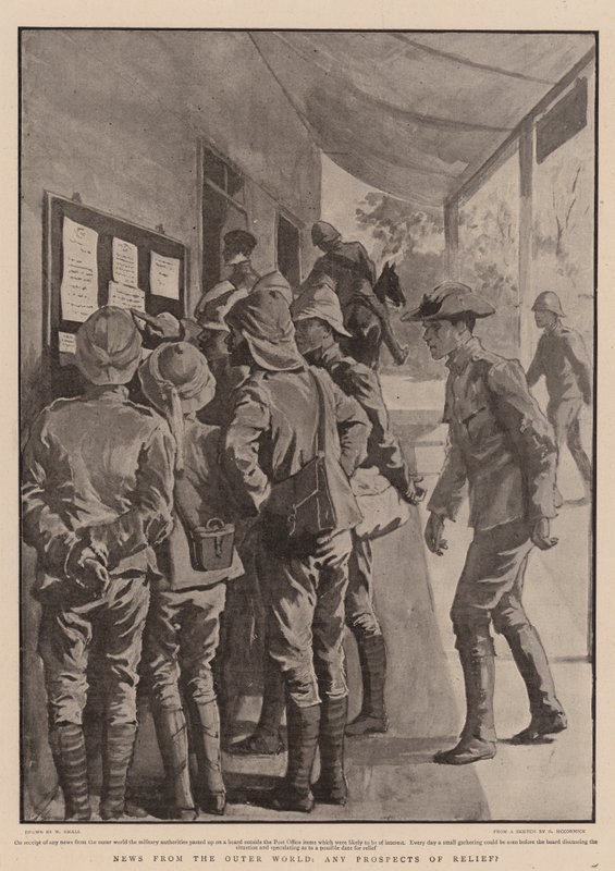 News from the Outer World, Any Prospects of Relief by William Small