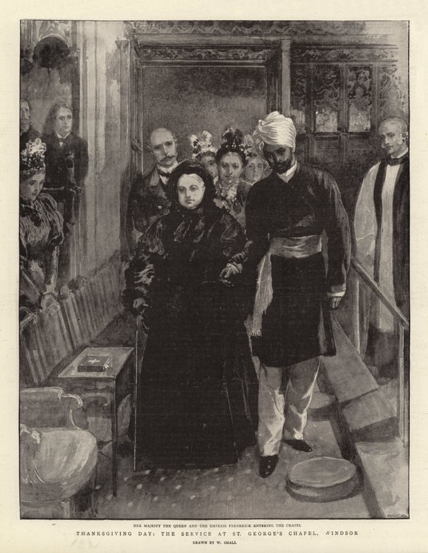 Thanksgiving Day, the Service at St George