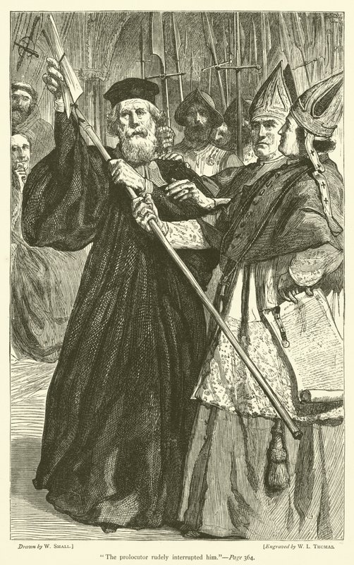 The prolocutor rudely interrupted him by William Small