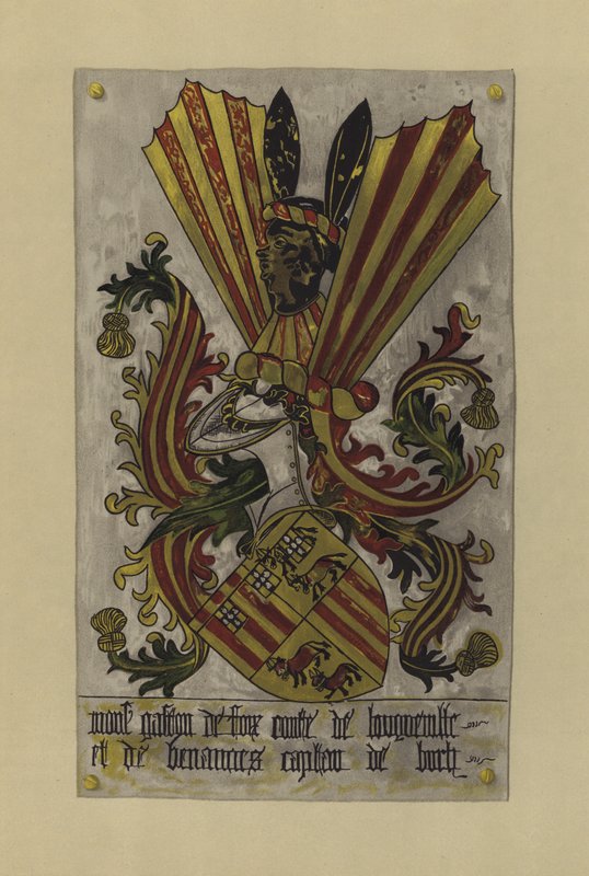 Sir Gaston de Foix, Count of Longueville and Benanges, Captan de Buch, 1438-1458 by William St John Hope