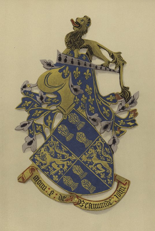 Sir John Beaumont, Lord Beaumont, 1393-1396 by William St John Hope