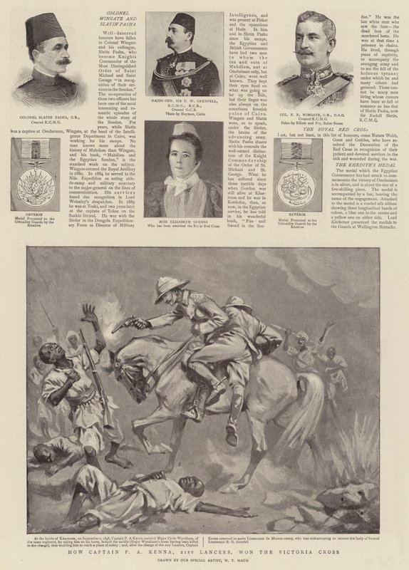 How Captain P A Kenna, 21st Lancers, won the Victoria Cross by William T. Maud