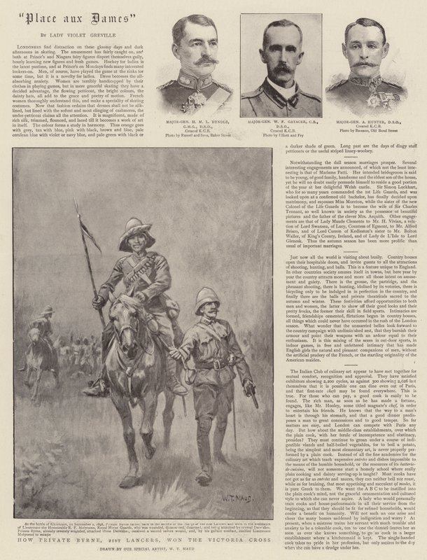 How Private Byrne, 21st Lancers, Won the Victoria Cross by William T. Maud