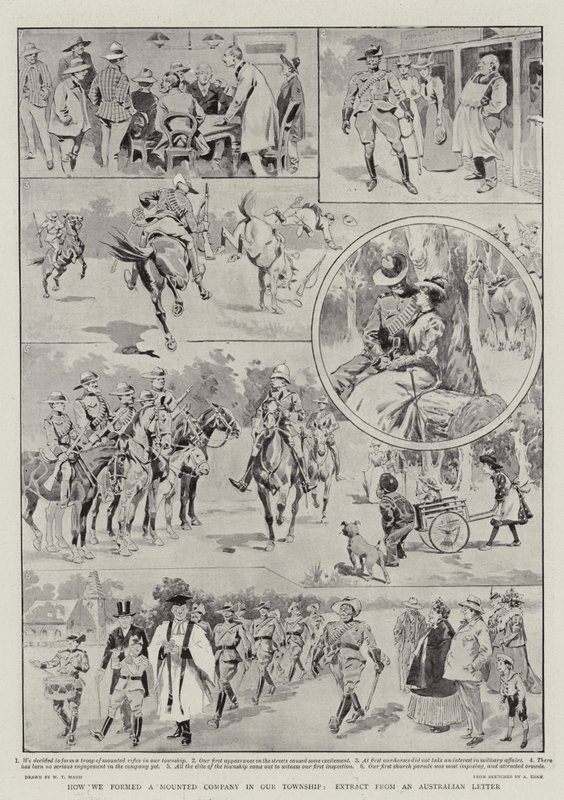 How we formed a Mounted Company in our Township, Extract from an Australian Letter by William T. Maud