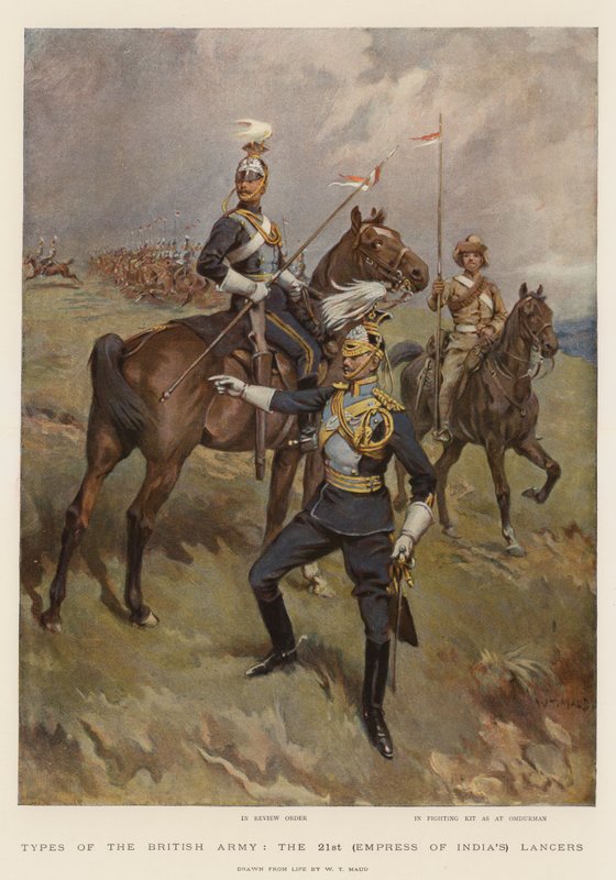 Types of the British Army, the 21st (Empress of India