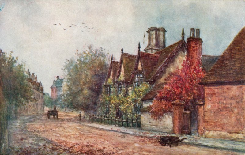 Halls Croft Old Town by William W. Quatremain