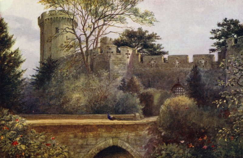 Warwick Castle: The Moat Bridge by William W. Quatremain