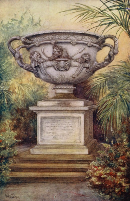 Warwick Castle: The Warwick Vase by William W. Quatremain