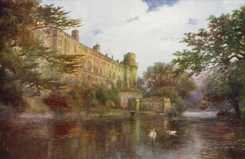 Warwick Castle, from the Avon by William W. Quatremain