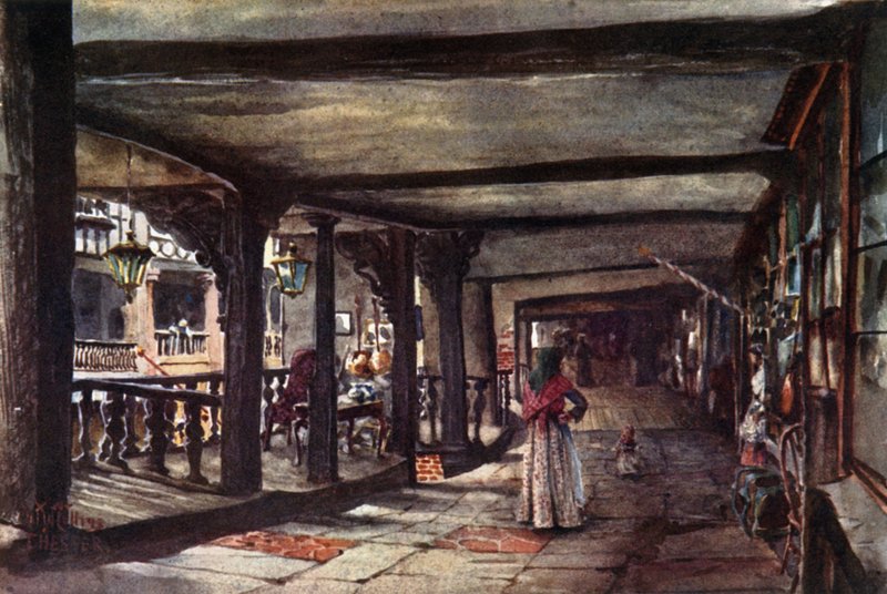 Chester, the Rows by William Wiehe Collins
