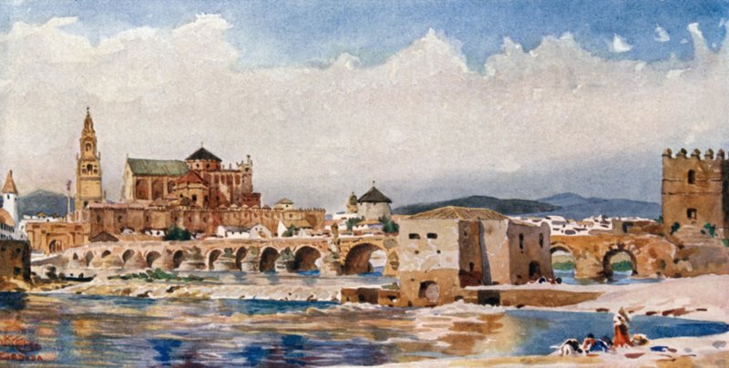 Cordoba, the Bridge by William Wiehe Collins