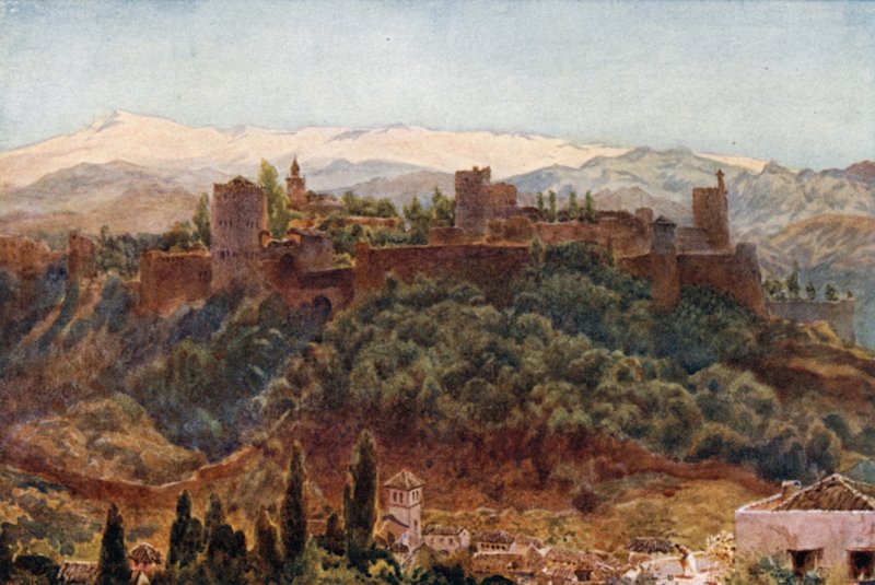 Granada, the Alhambra by William Wiehe Collins