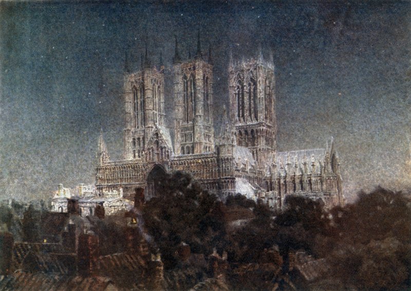 Lincoln, by Moonlight by William Wiehe Collins