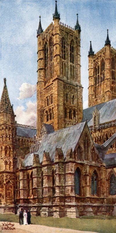 Lincoln, the West Towers by William Wiehe Collins