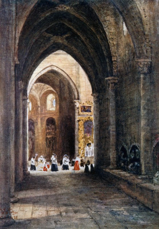 Orense, in the Cathedral by William Wiehe Collins