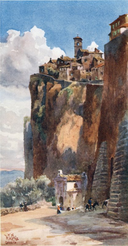 Orvieto. La Porta Maggiore by William Wiehe Collins