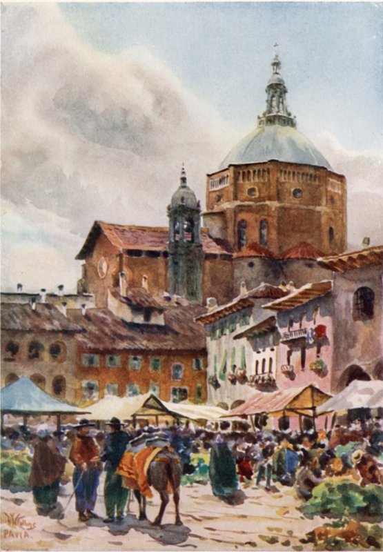 Pavia, the Cathedral by William Wiehe Collins