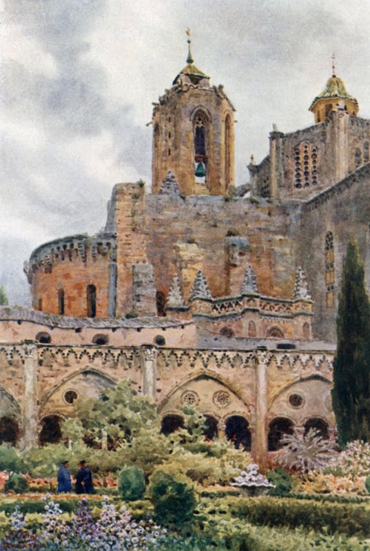 Tarragona, the Cloisters by William Wiehe Collins
