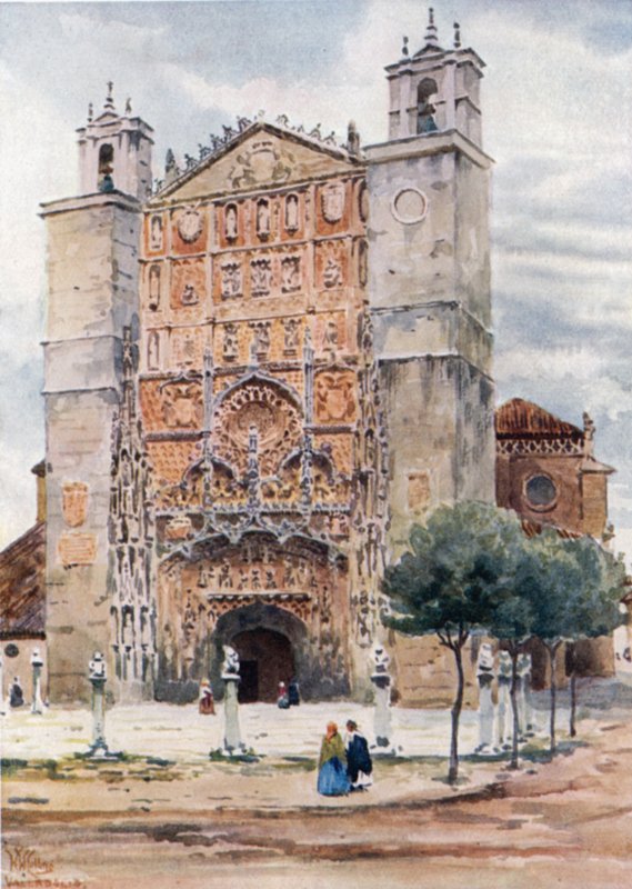 Valladolid, San Pablo by William Wiehe Collins