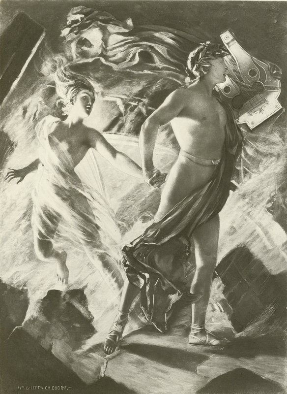 Orpheus and Eurydice, Act IV scene i by William de Leftwich Dodge