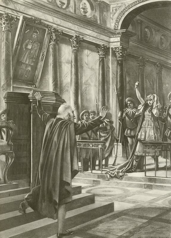 The Bohemian Girl, Act II scene iv by William de Leftwich Dodge