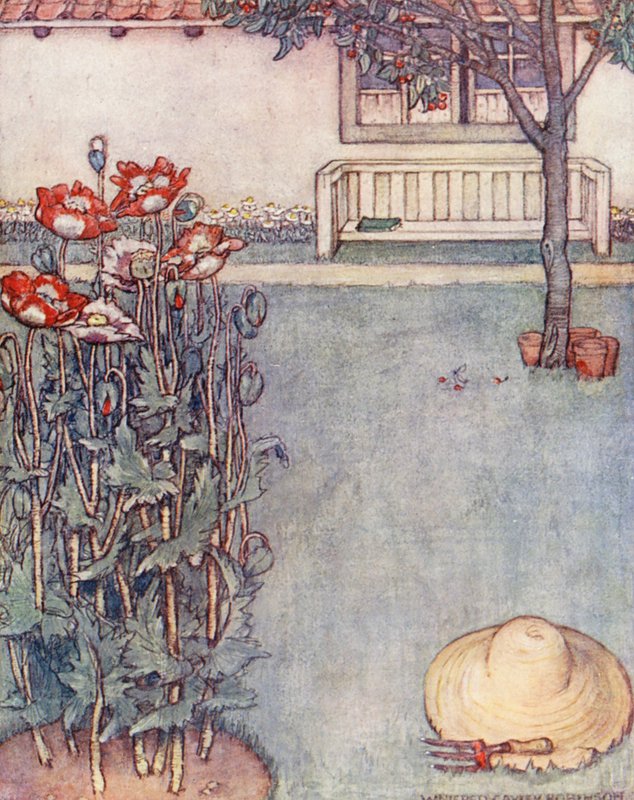 Children’s Book of Gardening: Poppies by Winifred Cayley Robinson