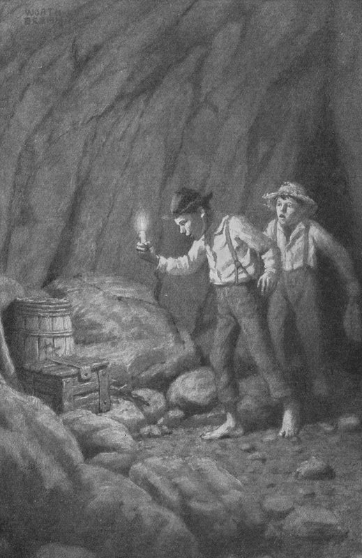 "My goodness, Huck, lookyhere!" exclaimed Tom by Worth Brehm