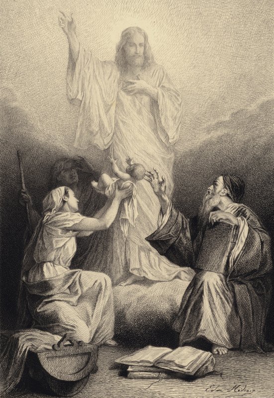 The Way, the Truth, and the Life by after Albert Robida