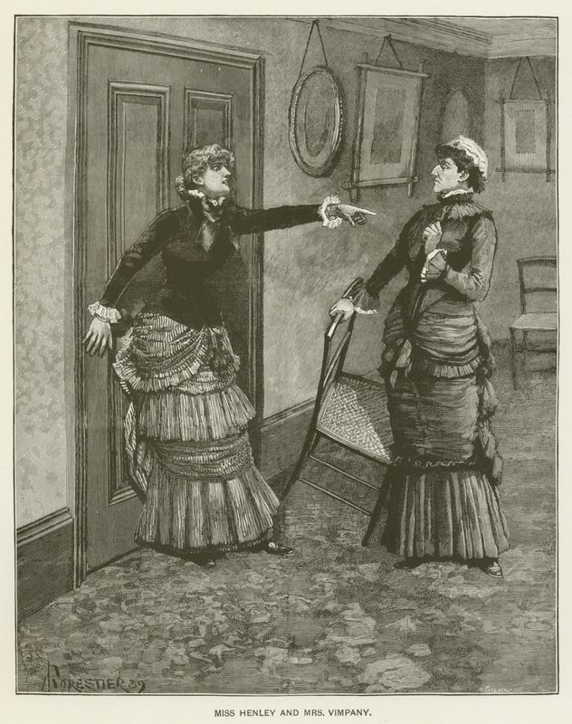 Miss Henley and Mrs. Vimpany by after Amedee Forestier