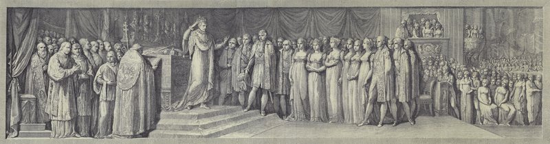 Coronation of Napoleon as King of Italy in Milan Cathedral, 23 May 1805 by after Andrea Appiani the Elder