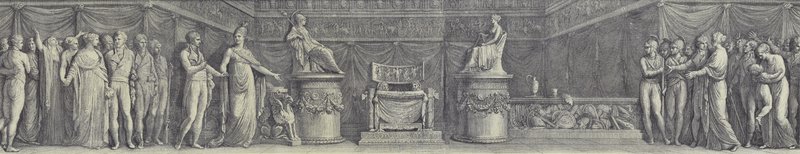 France invites Napoleon to sit on the imperial throne by after Andrea Appiani the Elder