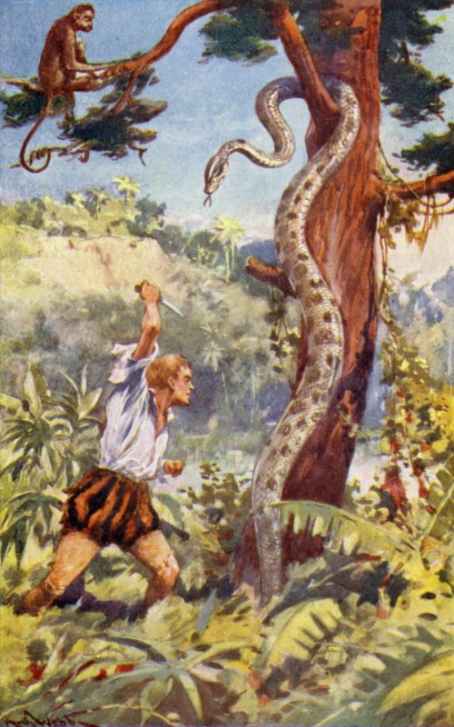 Dennis Saves Mirandola by after Archibald Bertram Webb