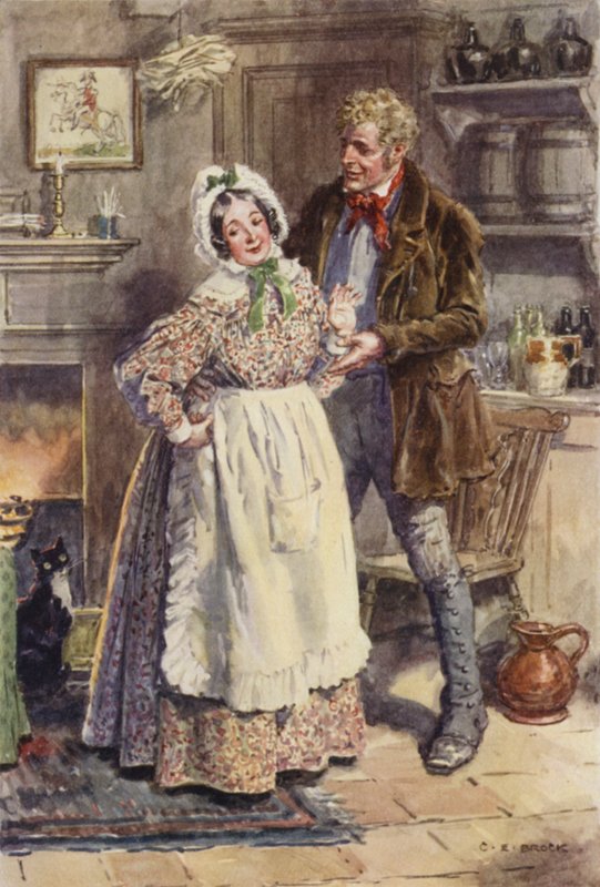 Illustration for Martin Chuzzlewit by after Charles Edmund Brock