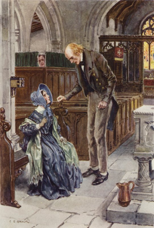 Illustration for Martin Chuzzlewit by after Charles Edmund Brock