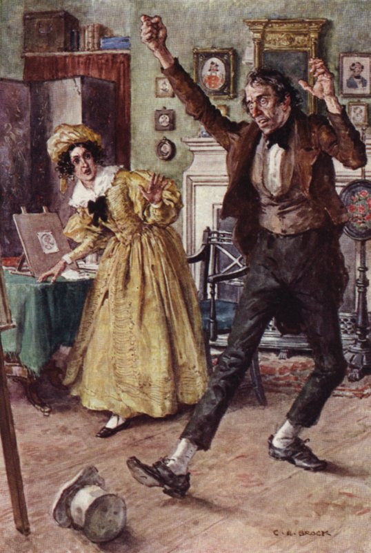 Illustration for Nicholas Nickleby by after Charles Edmund Brock