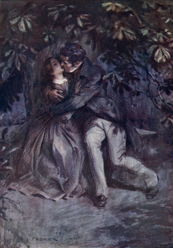 Mr Rochester Declares His Love by after Charles Edmund Brock