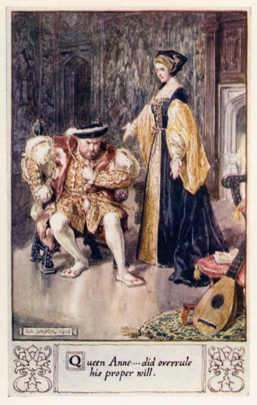 Queen Anne, did overrule his proper will by after Charles Edmund Brock