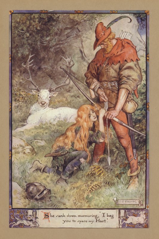 She sank down murmuring, I beg you to spare my heart by after Charles Edmund Brock