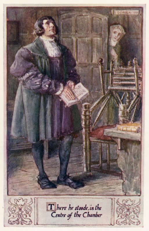 There he stood, in the Centre of the Chamber by after Charles Edmund Brock