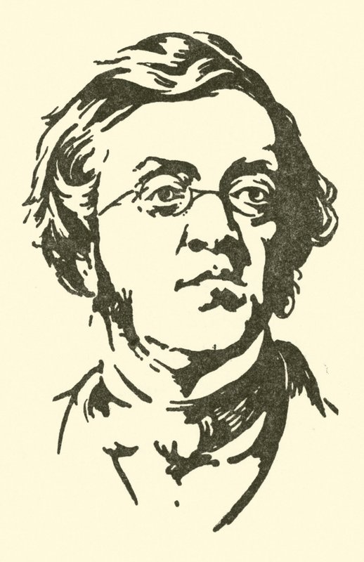 William Makepeace Thackeray by after Charles Edmund Brock