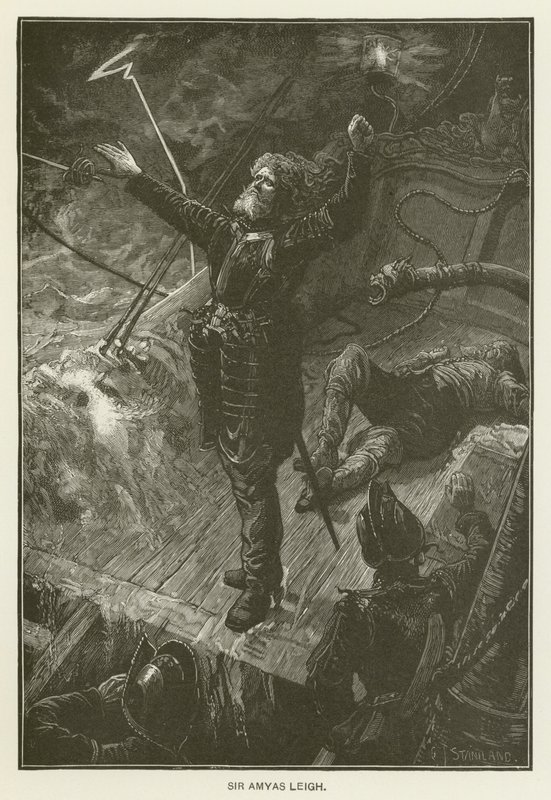 Sir Amyas Leigh by after Charles J. Staniland