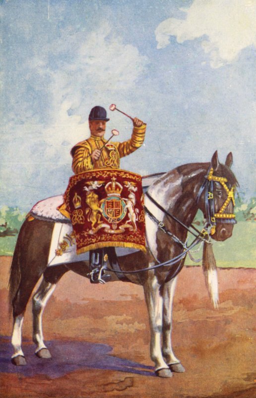 Drum Horse of the 1st Life Guards by after Edgar Alfred Holloway